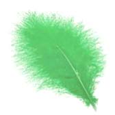 Dyed Full Marabou - GREEN